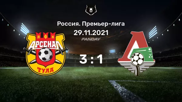 Арсенал Тула - Локомотив Москва