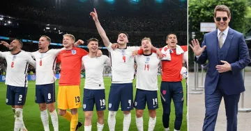 Том Круз пожелал сборной Англии удачи в финале Евро против Италии