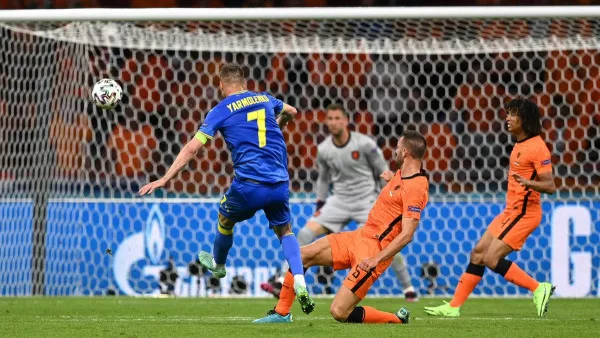 УЕФА признал супергол Ярмоленко в ворота Нидерландов лучшим на данном этапе Евро (Видео)