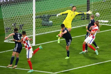  Первая в истории победа Хорватии над Шотландией принесла «шашечным» путевку в плей-офф Евро (Видео)