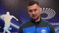 Милевский в футболке Динамо спустя десять лет вернулся на стадион имени Лобановского
