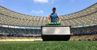 Шахтер показал, как был заменен газон НСК «Олимпийский» (Видео)