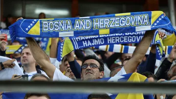 Боснию во Львове поддержат около двадцати фанатов против двадцати трех тысяч болельщиков сборной Украины