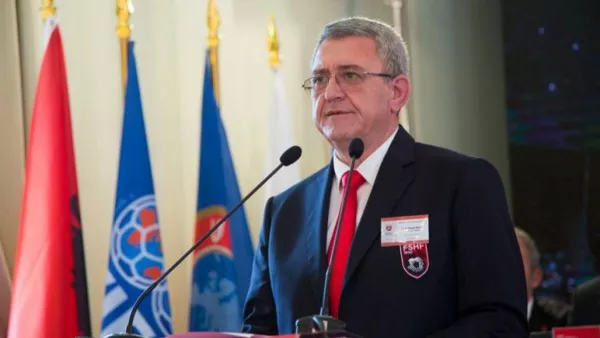 Пламенный привет от конкурентов: в дом действующего главы албанского футбола бросили бомбу