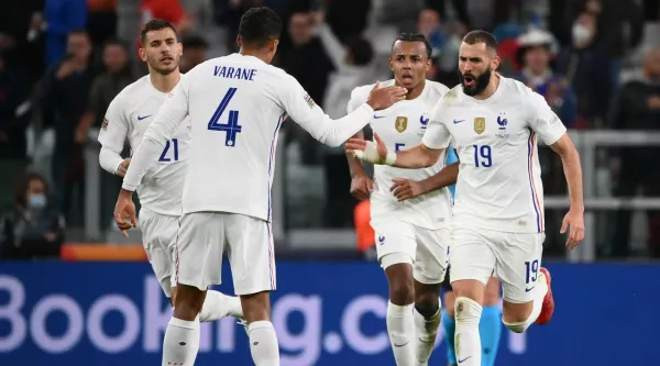 Видеообзор матча Бельгия — Франция — 2:3: чемпионы мира отыгрались после 0:2 и вышли в финал Лиги наций