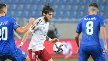 Дебют Цитаишвили и автогол Хочолавы: Грузия минимально проиграла Косово в матче отбора на ЧМ-2022