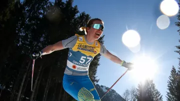 Украинская лыжница Каминская временно отстранена от участия в Олимпийских играх из-за положительного допинг-теста