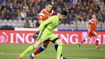 Вратарь сборной Бельгии Куртуа гневно отреагировал на необходимость проводить матчи за третье место Лиги наций 