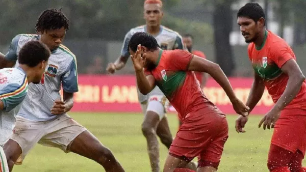 Министр спорта Мальдив в матче за сборную жестко ударил соперника в лицо, получив рекордное удаление