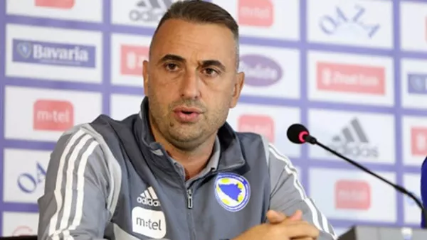 «Не заслужили проиграть со счетом 0:2»: главный тренер боснийцев не согласен с исходом матча против сборной Украины 