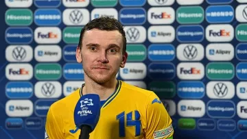 «Положим душу и тело»: капитан сборной Украины о настрое на матч с Россией за выход в финал футзального Евро-2022