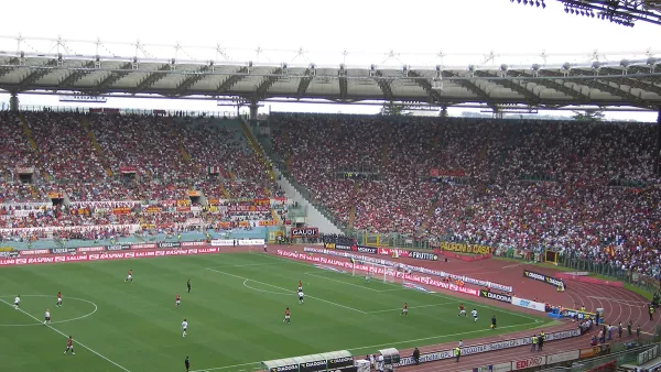 Рекордная посещаемость: контрольный матч Рома – Шахтер собрал полный «Стадио Олимпико» в Риме