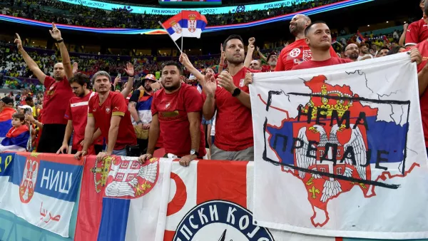 Друзья россиян понесли наказание: ФИФА оштрафовала Сербию за флаг с Косово в составе страны