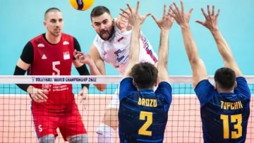 Стартовали с поражения: сборная Украины по волейболу проиграла Сербии в первом матче своего второго ЧМ