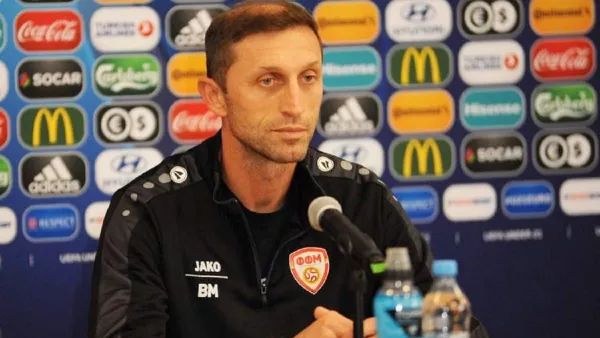 «Мы сделали замены и доминировали»: тренер сборной Северной Македонии высказался о поражении украинцам