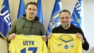 Усик стал амбассадором сборной Украины: Павелко сообщил, чем будет заниматься чемпион мира