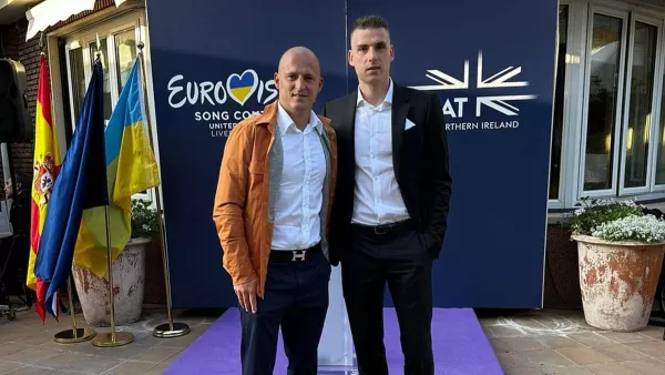 Зозуля и Лунин посетили Евровидение: совместное фото известных украинских футболистов