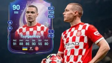 Циганков отримав особливу картку в EA Sports FC 25: характеристики українця в футбольному симуляторі вражають