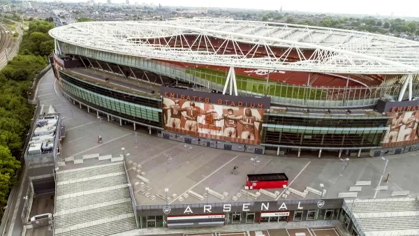 Арсенал представил обновленный фасад «Эмирейтс»: здесь будет играть Зинченко и, возможно, Мудрик