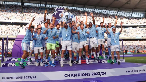 Манчестер Сити стал чемпионом Англии в четвертый раз подряд: Зинченко с Арсеналом остался без трофея