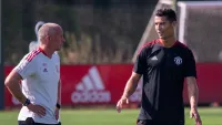 Роналду показал впечатляющую технику работы с мячом на тренировке Манчестер Юнайтед