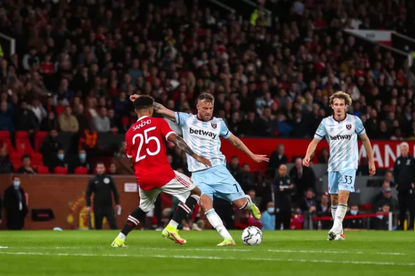 Английская пресса оценила игру Ярмоленко за Вест Хэм против Манчестер Юнайтед