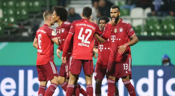 Бавария сокрушила Бремер в Кубке Германии со счетом 12:0, в активе Шупо-Мотинга четыре гола и три ассиста