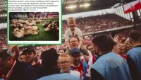Трогательный жест: перед матчем чемпионата Германии почтили память убитых украинских детей