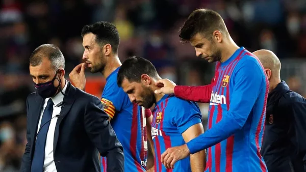 Барселона теряет форварда: Агуэро принял решение завершить карьеру из-за несовместимой с футболом проблемы с сердцем