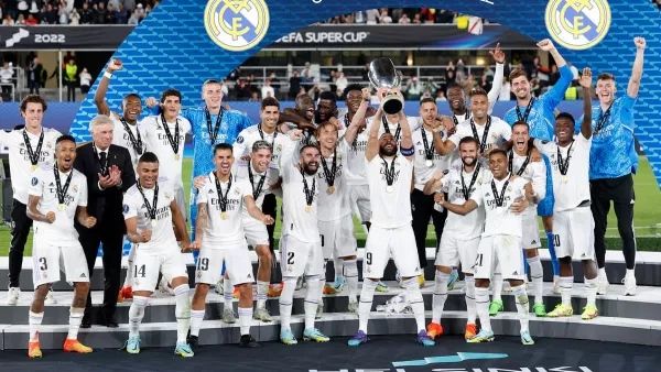 Реал на глазах у Лунина выиграл Суперкубок УЕФА: Бензема стал вторым бомбардиром в истории мадридского клуба