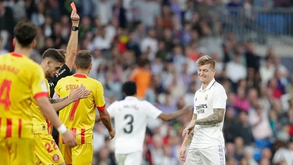 Спустя 15 лет и 740 матчей: звездный одноклубник Лунина по Реалу впервые в карьере получил красную карточку