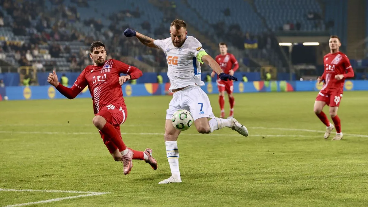 Динамо в матче с шестью голами впервые победило в Лиге конференций: команда Шовковского уничтожила Зрински