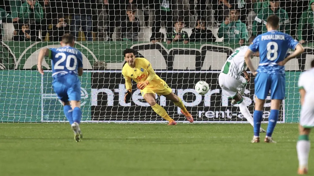 Третя невдача Динамо: команда Шовковського знову програла в Лізі конференцій