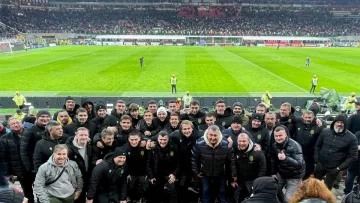 Юноши Руха стали свидетелями возвращения Ибрагимовича: украинская делегация посетила матч Милан – Аталанта