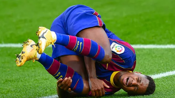 Барселона обеспокоена коленом Фати — игрок точно не сыграет на Евро