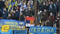 Драка, которой не было: в РФ обрадовались попыткам избиения украинских фанатов на матче с Боснией за перевернутый флаг России