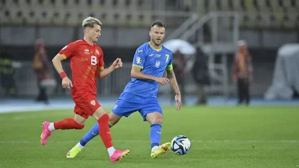 Ребров одержал первую победу во главе сборной: Украина обыграла Северную Македонию, уступая 0:2 – видео суперкамбэка