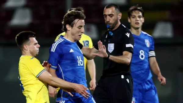 Ротань руководил вторым матчем за сутки: сборная Украины U-21 проиграла Италии