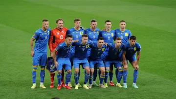 Сборная Украины представила специальную форму на ближайшие контрольные матчи