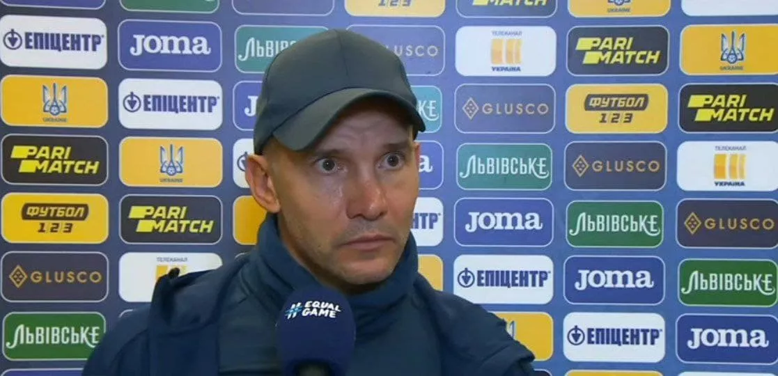 Шевченко о Безусе: «Учитывая, как развивалась игра, принял решение не выпускать его»