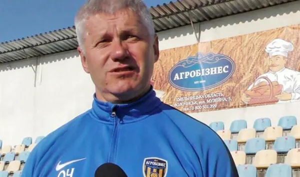 Наставника Агробизнеса Чижевского признали лучшим тренером третьего тура Первой лиги