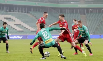 Легия вылетела из Кубка Польши в дебютном матче Русина, Шабанов отыграл 90 минут. ВИДЕО.