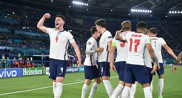Англия впервые в истории не пропустила в семи матчах подряд