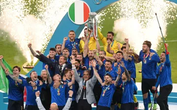 «Кубок дома»: сборная Италии вернулась в Рим (Видео)