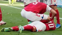 Эриксен потерял сознание во время матча Дания – Финляндия. Игра была приостановлена (Видео)