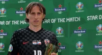Обладатель Золотого мяча-2018 стал лучшим игроком матча Хорватия — Чехия