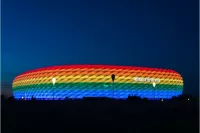 УЕФА запретил радужную подсветку стадиона во время матча Евро Германия — Венгрия
