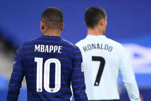 Легенда Милана сравнил Мбаппе с Роналду накануне поединка Португалия — Франция