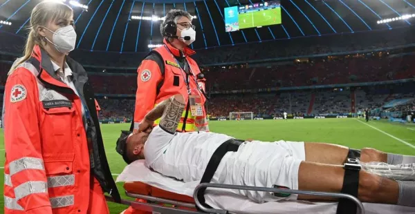 Спинацолла о полученной травме в игре с Бельгией: «К сожалению, мы знаем, как закончился вчерашний матч»