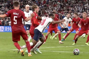 Стерлинг о спорном одиннадцатиметровом в матче Англия — Дания: «Это чистый пенальти»
